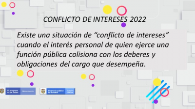 ACTUALIZACIÓN CONFLICTO DE INTERESES 2022